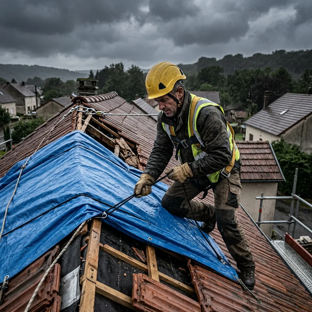 Urgence fuite et toiture